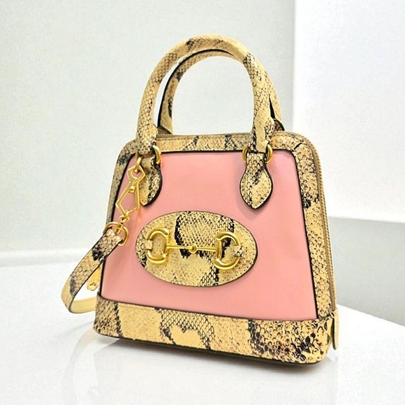 ✨️Authentic Gucci Horsebit 1955 python Mini Bag - Picture 8 of 16